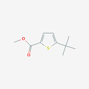 molecular formula C10H14O2S B2457239 Methyl 5-tert-butylthiophene-2-carboxylate CAS No. 229003-19-4