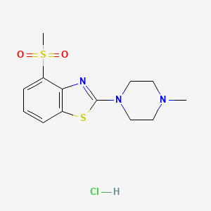 2-(4-Methylpiperazin-1-yl)-4-(methylsulfonyl)benzo[d]thiazole hydrochloride