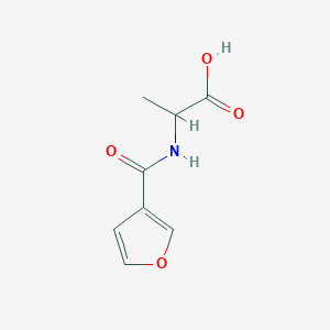 2-(Furan-3-ylformamido)propanoic acid