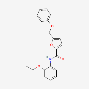 N-(2-ethoxyphenyl)-5-(phenoxymethyl)furan-2-carboxamide