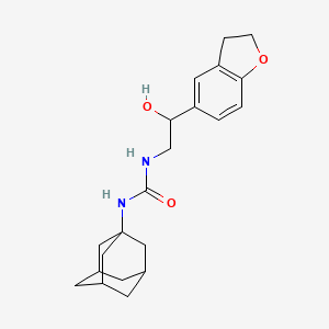 1-((1R,3s)-adamantan-1-yl)-3-(2-(2,3-dihydrobenzofuran-5-yl)-2-hydroxyethyl)urea