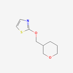 2-[(Oxan-3-yl)methoxy]-1,3-thiazole