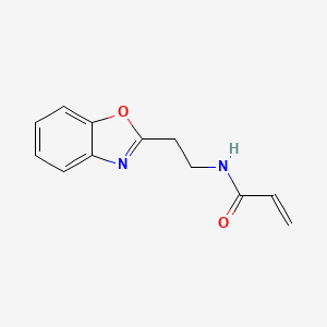 N-[2-(1,3-Benzoxazol-2-yl)ethyl]prop-2-enamide