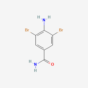 4-Amino-3,5-dibromobenzamide