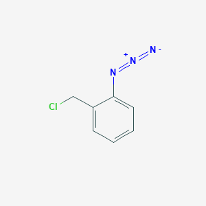 molecular formula C7H6ClN3 B2457509 1-Azido-2-(chloromethyl)benzene CAS No. 120692-81-1