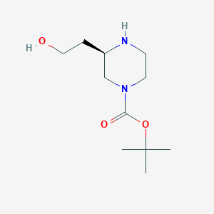 (R)-Tert-butyl 3-(2-hydroxyethyl)piperazine-1-carboxylate