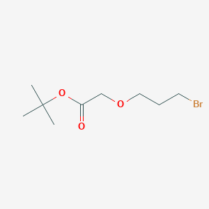 molecular formula C9H17BrO3 B2457671 Tert-butyl 2-(3-bromopropoxy)acetate CAS No. 2411636-18-3