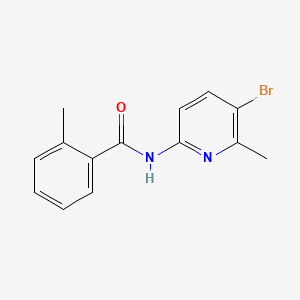 N-(5-bromo-6-methylpyridin-2-yl)-2-methylbenzamide