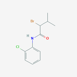 2-bromo-N-(2-chlorophenyl)-3-methylbutanamide