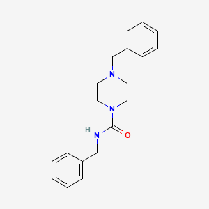 N,4-dibenzylpiperazine-1-carboxamide