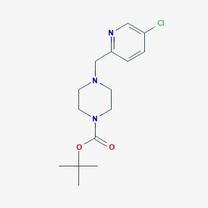 tert-Butyl 4-((5-chloropyridin-2-yl)methyl)piperazine-1-carboxylate