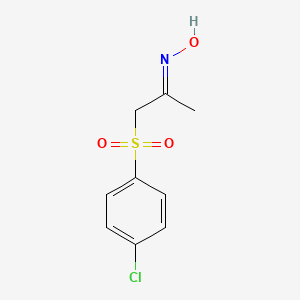 1-[(4-Chlorophenyl)sulfonyl]acetone, oxime