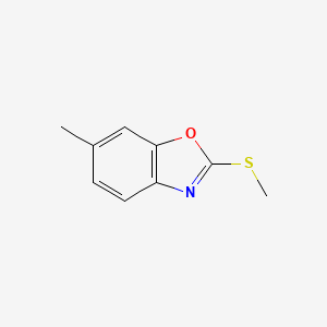 6-Methyl-2-(methylsulfanyl)-1,3-benzoxazole