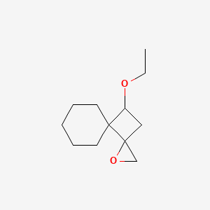 molecular formula C12H20O2 B2458039 10-Ethoxy-2-oxadispiro[2.0.54.23]undecane CAS No. 2248320-60-5