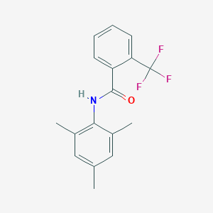 molecular formula C17H16F3NO B245814 N-mesityl-2-(trifluoromethyl)benzamide 