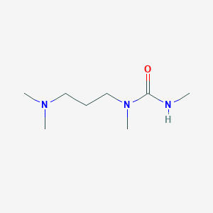 molecular formula C8H19N3O B2458152 3-[3-(二甲基氨基)丙基]-1,3-二甲基脲 CAS No. 1594972-39-0