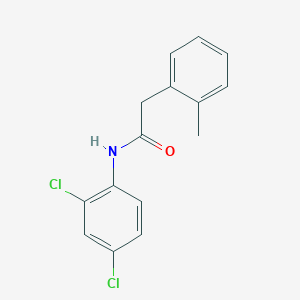 molecular formula C15H13Cl2NO B245822 N-(2,4-dichlorophenyl)-2-(2-methylphenyl)acetamide 