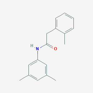 molecular formula C17H19NO B245824 N-(3,5-dimethylphenyl)-2-(2-methylphenyl)acetamide 