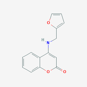 4-[(2-furylmethyl)amino]-2H-chromen-2-one