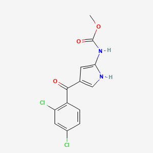 methyl N-[4-(2,4-dichlorobenzoyl)-1H-pyrrol-2-yl]carbamate
