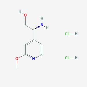 (R)-2-Amino-2-(2-methoxypyridin-4-yl)ethanol dihydrochloride