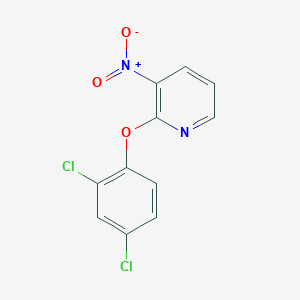2-(2,4-Dichlorophenoxy)-3-nitropyridine