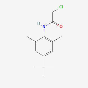 molecular formula C14H20ClNO B2458797 N-[4-(tert-butyl)-2,6-dimethylphenyl]-2-chloroacetamide CAS No. 321732-18-7