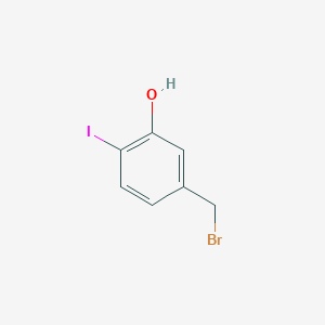 5-(Bromomethyl)-2-iodophenol