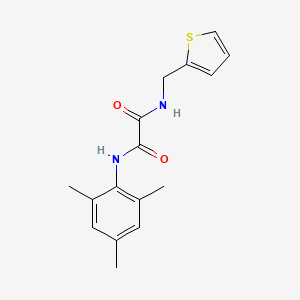 N1-mesityl-N2-(thiophen-2-ylmethyl)oxalamide