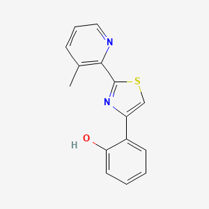 2-(3-Methyl-2-pyridyl)-4-(2-hydroxyphenyl)thiazole