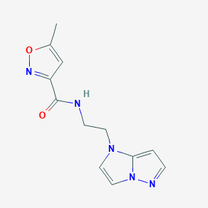 N-(2-(1H-imidazo[1,2-b]pyrazol-1-yl)ethyl)-5-methylisoxazole-3-carboxamide