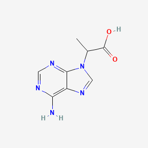 2-(6-amino-9H-purin-9-yl)propanoic acid