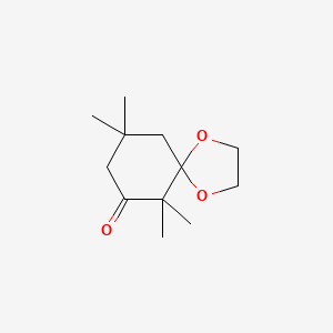6,6,9,9-Tetramethyl-1,4-dioxaspiro[4.5]decan-7-one