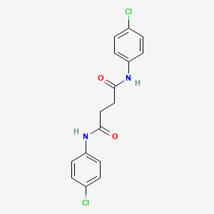 N,N'-bis(4-chlorophenyl)butanediamide