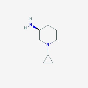 (3S)-1-cyclopropylpiperidin-3-amine