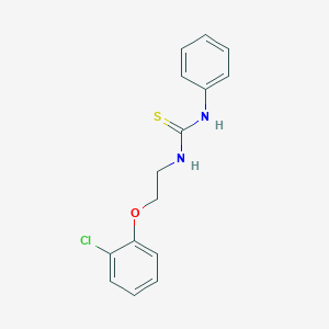 1-[2-(2-Chlorophenoxy)ethyl]-3-phenylthiourea