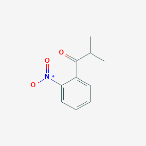 molecular formula C10H11NO3 B2459461 2-甲基-1-(2-硝基苯基)丙酮 CAS No. 49660-91-5