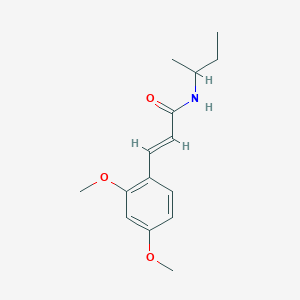 (E)-N-(sec-butyl)-3-(2,4-dimethoxyphenyl)acrylamide