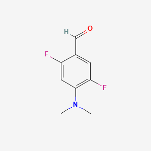 4-(Dimethylamino)-2,5-difluorobenzaldehyde