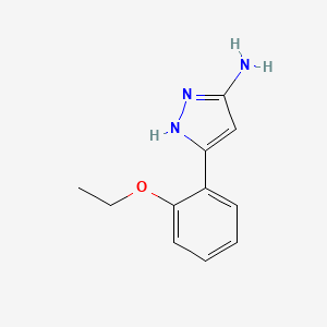 5-(2-ethoxyphenyl)-1H-pyrazol-3-amine