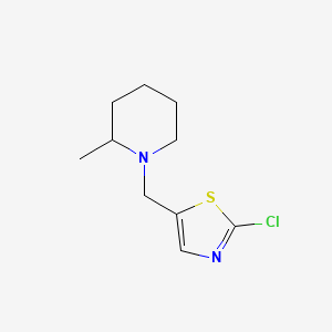 1-[(2-Chloro-1,3-thiazol-5-yl)methyl]-2-methylpiperidine