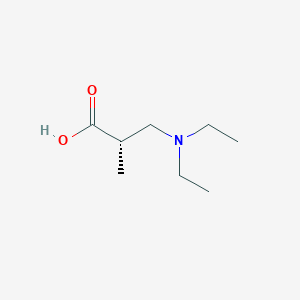 molecular formula C8H17NO2 B2459701 (2S)-3-(Diethylamino)-2-methylpropanoic acid CAS No. 2248188-43-2