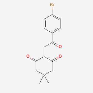 2-(2-(4-Bromophenyl)-2-oxoethyl)-5,5-dimethylcyclohexane-1,3-dione
