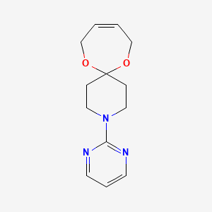 3-(2-Pyrimidinyl)-7,12-dioxa-3-azaspiro[5.6]dodec-9-ene