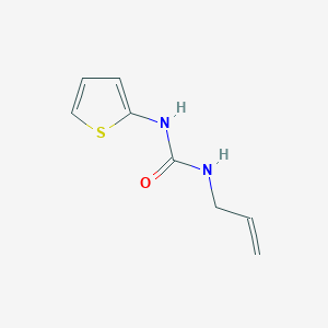 molecular formula C8H10N2OS B2459771 1-Allyl-3-(thiophen-2-yl)urea CAS No. 1791285-73-8