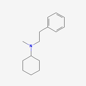 N-methyl-N-phenethylcyclohexanamine