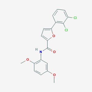 5-(2,3-dichlorophenyl)-N-(2,5-dimethoxyphenyl)-2-furamide