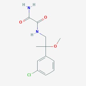 N1-(2-(3-chlorophenyl)-2-methoxypropyl)oxalamide