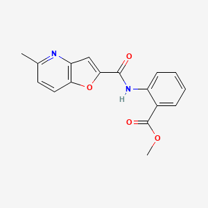 Methyl 2-(5-methylfuro[3,2-b]pyridine-2-carboxamido)benzoate