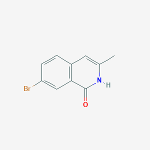 1(2H)-Isoquinolinone, 7-bromo-3-methyl-